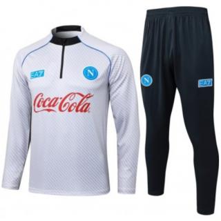 Chándal Napoli 2025/26- White (Cremallera larga)